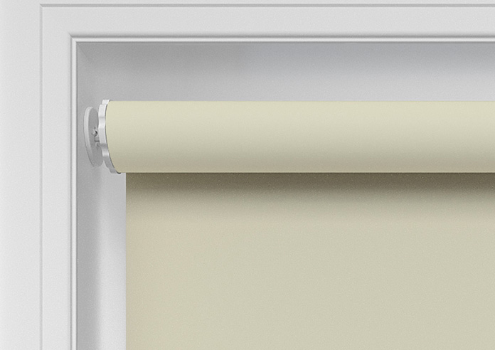 Trinity (FR Blackout), Rice Paper - Twist&Fit Roller Blind - Image 10